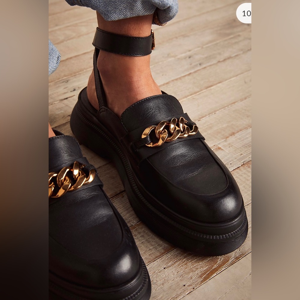 Free People Mila Chain Loafer